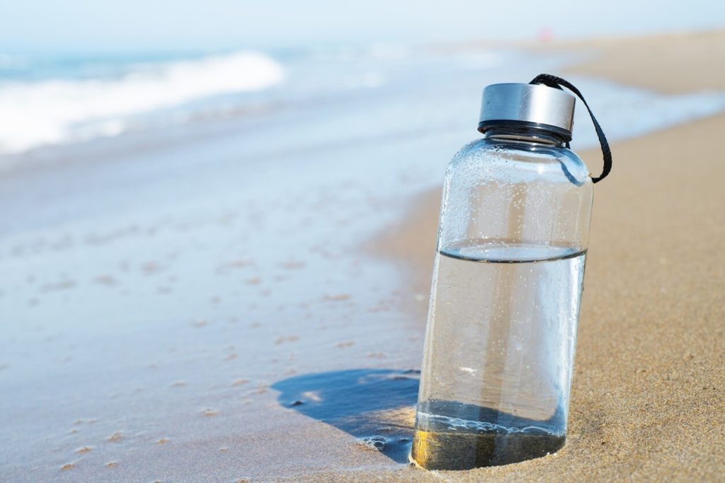 Les bienfaits de l'eau de mer.