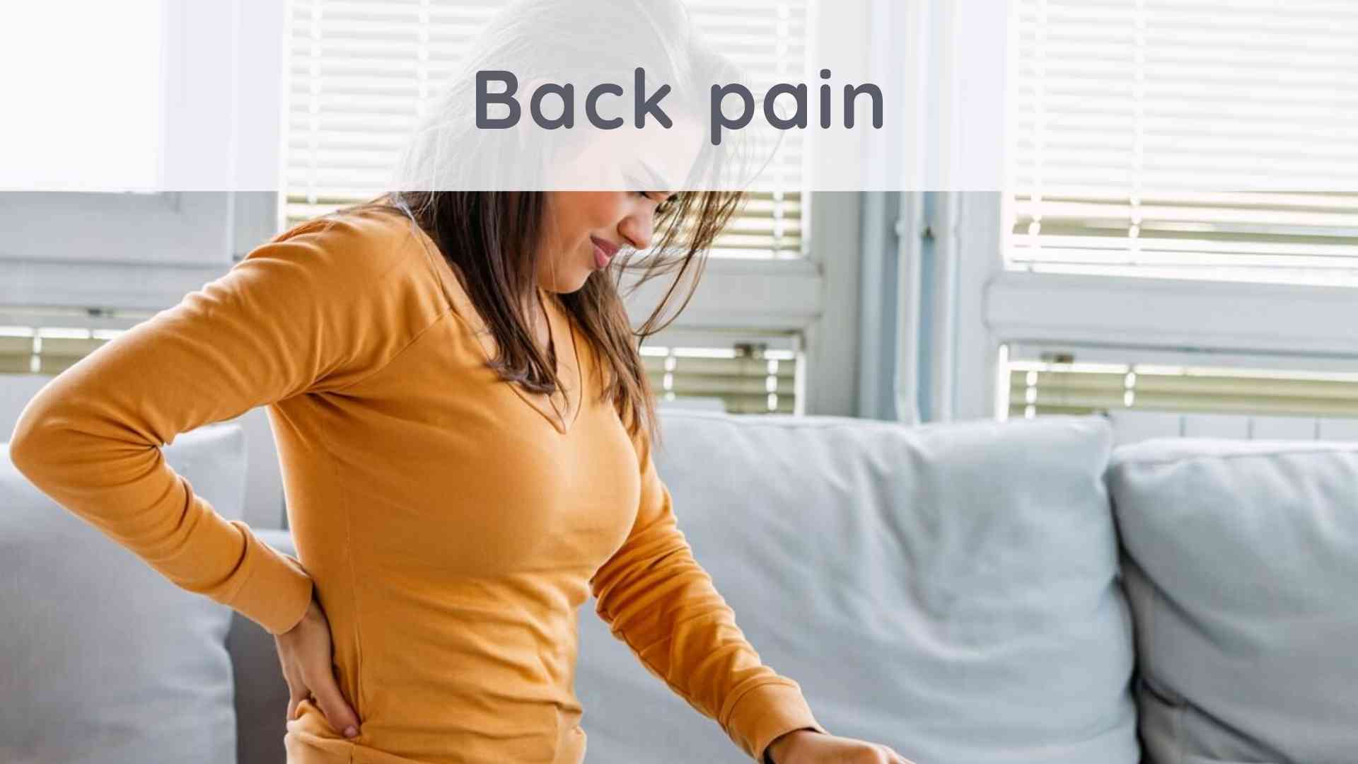 Back pain: how can I stop having pain? - Stress.app